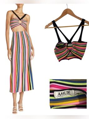 AMUR Haven Knit Bra Top